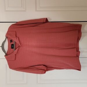 Haggar Coral Polo Shirt